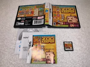 Zoo Keeper Action Puzzle Game (Nintendo DS, 2004) NDS Game Complete LN Mint! - Picture 1 of 1