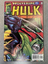 HULK #8 (1999) KEY! CLASSIC BATTLE HOMAGE WOLVERINE VS HULK MARVEL COMCIS