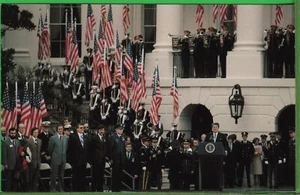 Vintage Postcard President Ronald Reagan Welcome Home Hostages of Iran 1981 - Picture 1 of 5