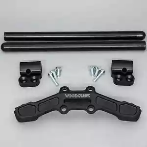 DUCATI 2015-2018 SCRAMBLER CLASSIC WOODCRAFT CLIPON BAR ADAPTER PLATE - 1" MOUNT - Foto 1 di 3