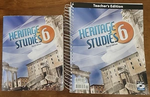 BJU Press Heritage Studies 6-3rd Edition-Student Textbook & Teacher's Edition - Picture 1 of 8