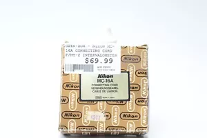 Open Box Nikon MC-16A Connecting Cord f/MT-2 Intervalometer to 3 Pin Remote - Picture 1 of 3