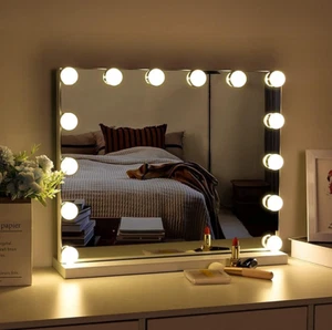 Vanity Mirror Lights with 10 LED Bulbs, Usb-Powered Hollywood Makeup Light, 5 Mo - Picture 1 of 8
