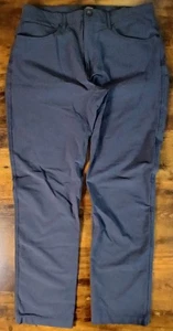 PROOF 72 Hour Straight Navy Blue Chino Pants Mens Casual Performance Golf 32x30 - Picture 1 of 5