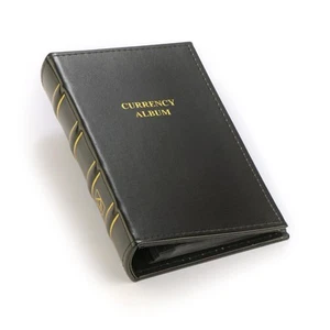 - Small Currency Album for Un-Graded Raw Banknotes and Currency Sleeves - Cla... - Picture 1 of 4