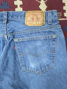 VTG Levi's 501xx Denim Jeans, 32x27, Made In USA, Shrink To Fit - Picture 1 of 9