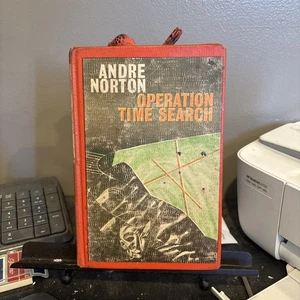 Operation Time Search Hardcover By Andre Norton 1967 1st Edition EX-LIBRARY - Picture 1 of 11
