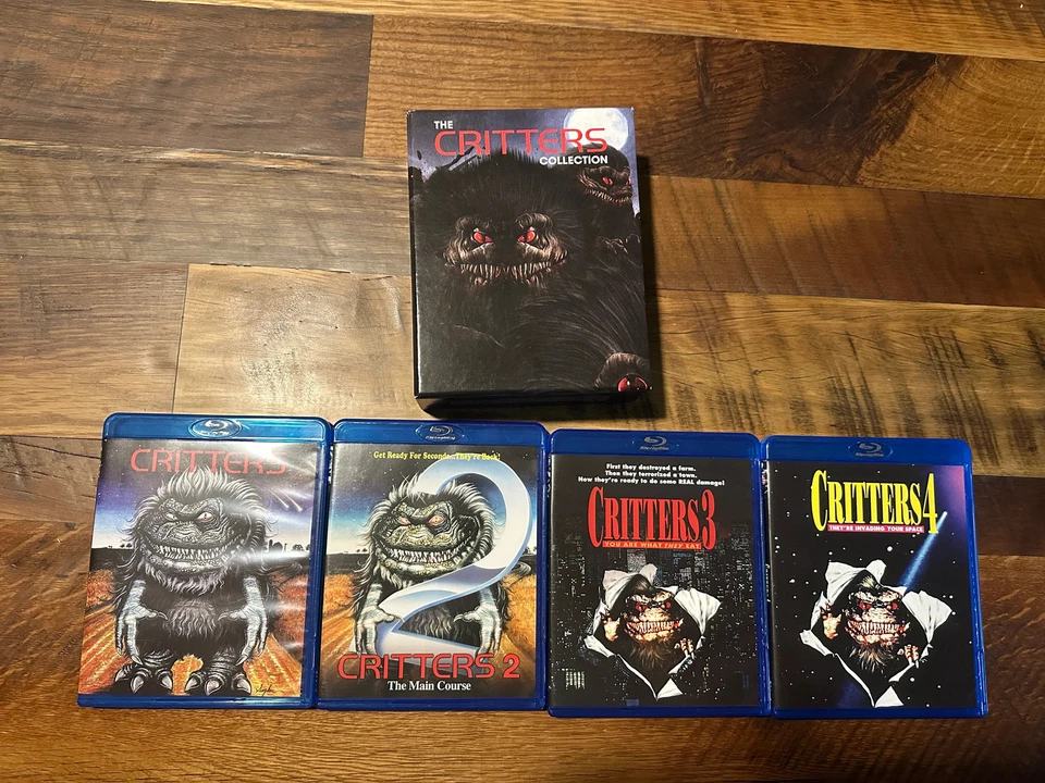 The Critters Collection (Blu ray, Scream Factory, Boxset, Part 1-4) - Image 1 of 1