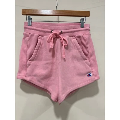 Champion Reverse Weave Shorts Women's Small Pink Loungewear Gym Activewear - Image 1 of 4