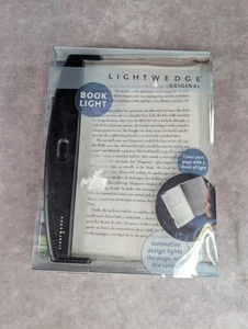 Lightwedge LED Book Light Original Large Black in Box Light Wedge 6.75”x9.25” - Picture 1 of 2