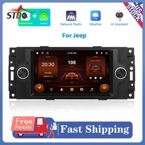 For 2006-2008 Dodge RAM 1500 2500 3500 Android CarPlay Car Stereo Radio GPS Navi - Foto 1 di 23