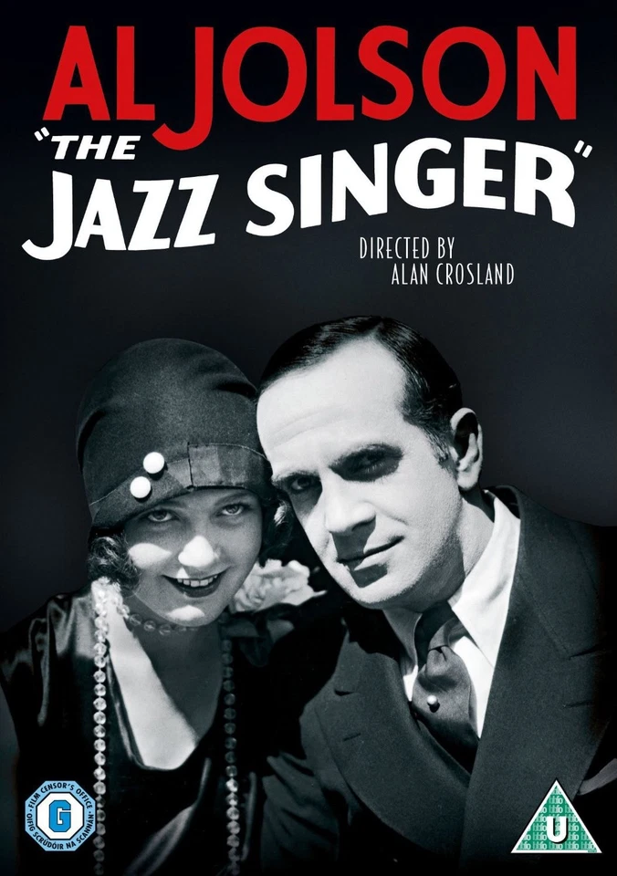 Al Jolson The Jazz Singer DVD 1927 Directed Alan Crosland 2012 80th Anniversary