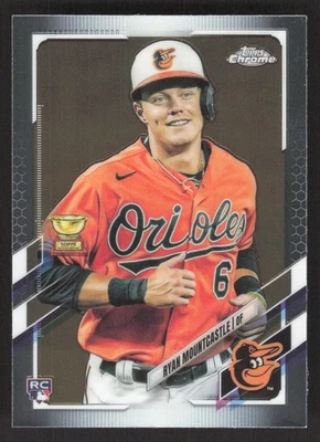 2021 Topps Chrome #63 Ryan Mountcastle - Image 1 of 2