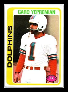 1978 Topps #425 Garo Yepremian - Picture 1 of 2