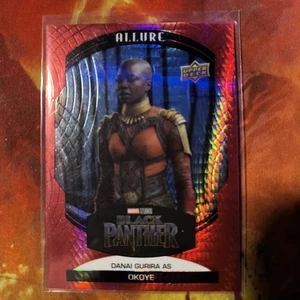 2022 Upper Deck Marvel Allure Red Prism Danai Gurira as Okoye #68 - Bild 1 von 2