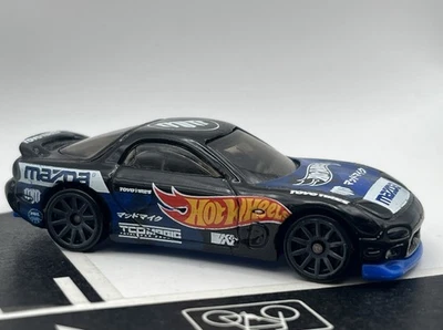 Hot Wheels 2019 - '95 Mazda RX-7 HW Speed Graphics 10/10 - FYD04 Mad Mike Drift - Image 1 of 4