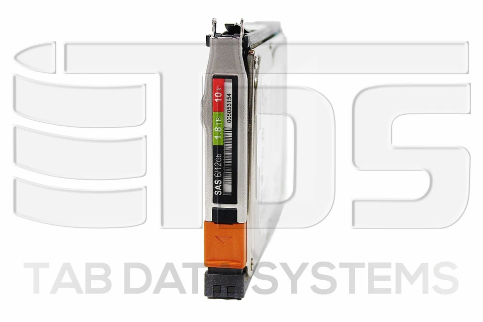 EMC 005053154 1.8TB 10K 2.5" 12Gb SAS HDD D4-2S10-1800 Unity XT - Image 1 of 1