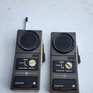 Vintage Retro 1976 General Electric Walkie-Talkies Number 3-5961C - Zdjęcie 1 z 8