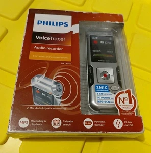 Philips Voice Tracer Digital Voice Recorder DVT4010 6205 - Picture 1 of 2