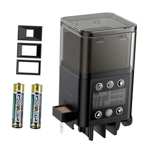 Automatic Aquarium Fish Feeder, 320 ml, Adjustable, Battery Operated - Picture 1 of 8