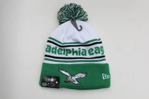 Philadelphia Eagles New Era On Field Knit NFL Kelly Green white Saquon Barkley - Picture 1 of 2