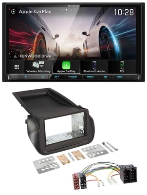 Kenwood MP3 2DIN USB DAB Bluetooth Autoradio für Citroen Nemo Fiat Fiorino Peuge - Bild 1 von 4