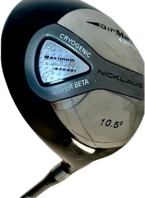 NICKLAUS AIR MAX 430S DRIVER 10.5 Degree LADIES FLEX SHAFT Womens Lady Bear Nice - Image 1 of 4