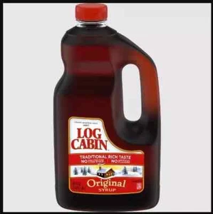 Log Cabin Original Pancake Syrup, 64 fl oz 1 PACK - Picture 1 of 3