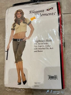 Sexy Disfraz de Patrulla Policial Highway Hottie con Bastón NUEVO Grande Elegante Momentos Foto 1 de 2