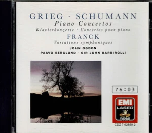 JOHN OGDON plays Schumann, Grieg, Franck: Piano Concertos with Philharmonia - Picture 1 of 2