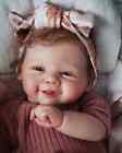 Poupée Vivienne Baby Reborn 18 pouces peinte à la main poupée nouveau-né avec cheveux enracinés
