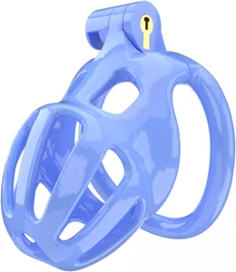 Gabbia Multisport in Resina Blu Con 4 Anelli A75-47 (M) - Foto 1 di 12