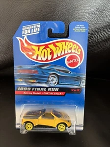 Mattel Hot Wheels 1999 Final Run Series Retiring #7 of 12 Pontiac Salsa Diecast - Picture 1 of 4