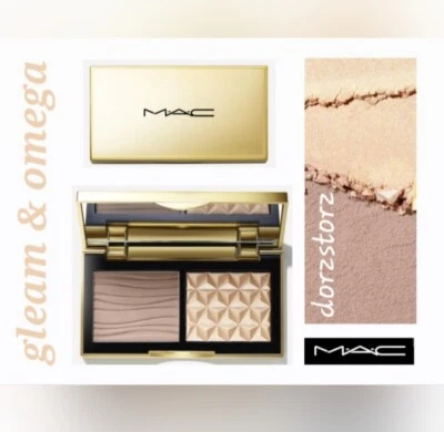 MAC Sculpt & Glow Duo Highlight&Contour Palette *GLEAM/OMEGA* / 0.12 oz / NIB - Image 1 of 4