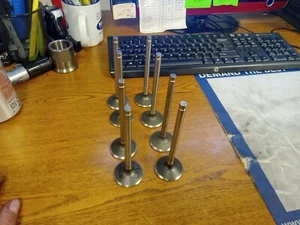 (8) 12582719 LS3 Exhaust Valves 2007+ 6.0L 6.2L L99 L96 L92 TAKE OFF - Picture 1 of 5