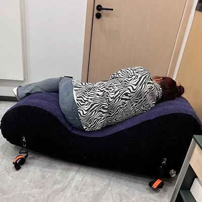 Toughage Inflatable Sofa Bed Mattress Cushion Multifunctional Portable Furniture - Image 1 of 4