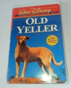 Walt Disney Old Yeller VHS New Sealed Fully Restored Edition - Picture 1 of 9