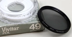 49mm Screw-In Filter VIVITAR Linear Polarizer NEW Old Stock - Picture 1 of 1