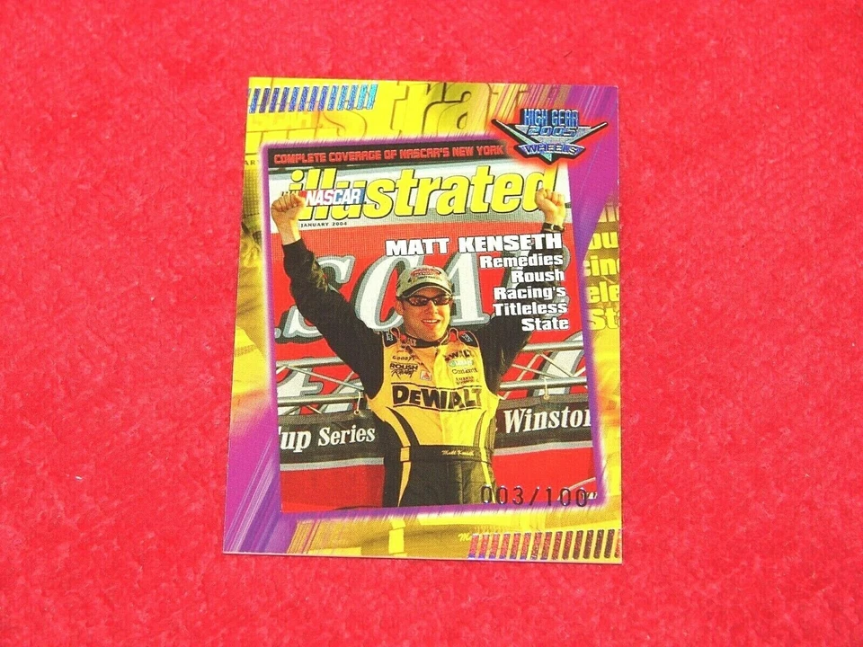 MATT KENSETH 2005 WHEELS HIGH GEAR MPH PARALLEL #M64 003/100 (H-1323) - Image 1 of 1