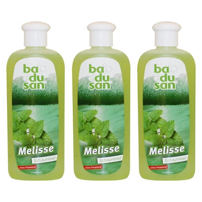 3er Pack Badusan Badezusatz Schaumbad Melisse 3 x 500 ml