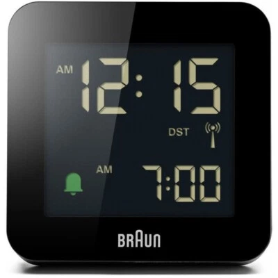 Braun Uhren BC09-DCF B - Funkwecker - schwarz - Bild 1 von 3