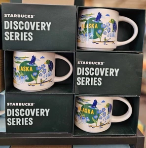 New Starbucks "DISCOVERY SERIES" Coffee Tea Mug ALASKA 2024 14oz - Picture 1 of 6