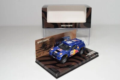 B6 1:43 MINIICHAMPS 436 045324 VW VOLKSWAGEN RACE TOUAREG SABY DAKAR 2004 MIB - Immagine 1 di 4