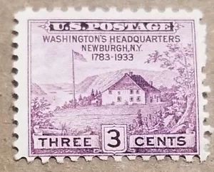 Scott 727 1933 3 centesimi francobollo USA nuovo nuovo di zecca - Foto 1 di 2