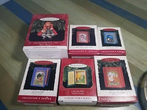 6 Vintage Hallmark Keepsake Christmas Ornament Mother Goose Collectors Series - Picture 1 of 7