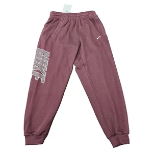 Nike Big Kids NSW Fleece Jogger Burgundy Red HF4238 652 - Med NWT - Picture 1 of 5