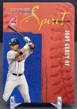 2005 DONRUSS STUDIO MLB #SOG-16 Jody Gerut Indians Spirit Of The Game /125