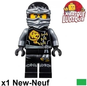 LEGO Figürchen Minifig ninjago Cole Skybound Ghost Ninja Schwarz njo0199 Neu - Imagen 1 de 1