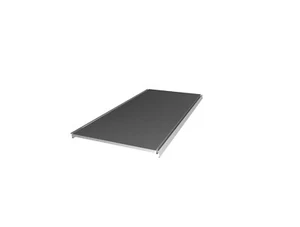 Tegometall Fachboden L100 T47cm, weißaluminium RAL9006 - Bild 1 von 1