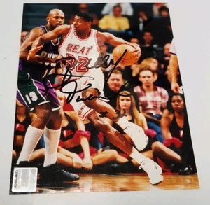 Billy Owens Signed 8X10 Photo Autographed Miami Heat COA FREE S&H WARRIORS - Picture 1 of 1